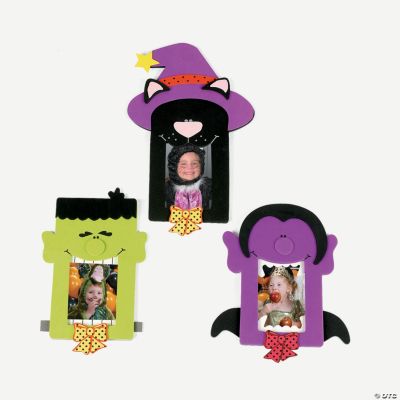 Halloween Character Photo Frame Magnet Craft Kit