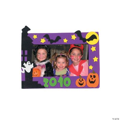 “2010” Halloween Photo Frame Magnet Craft Kit