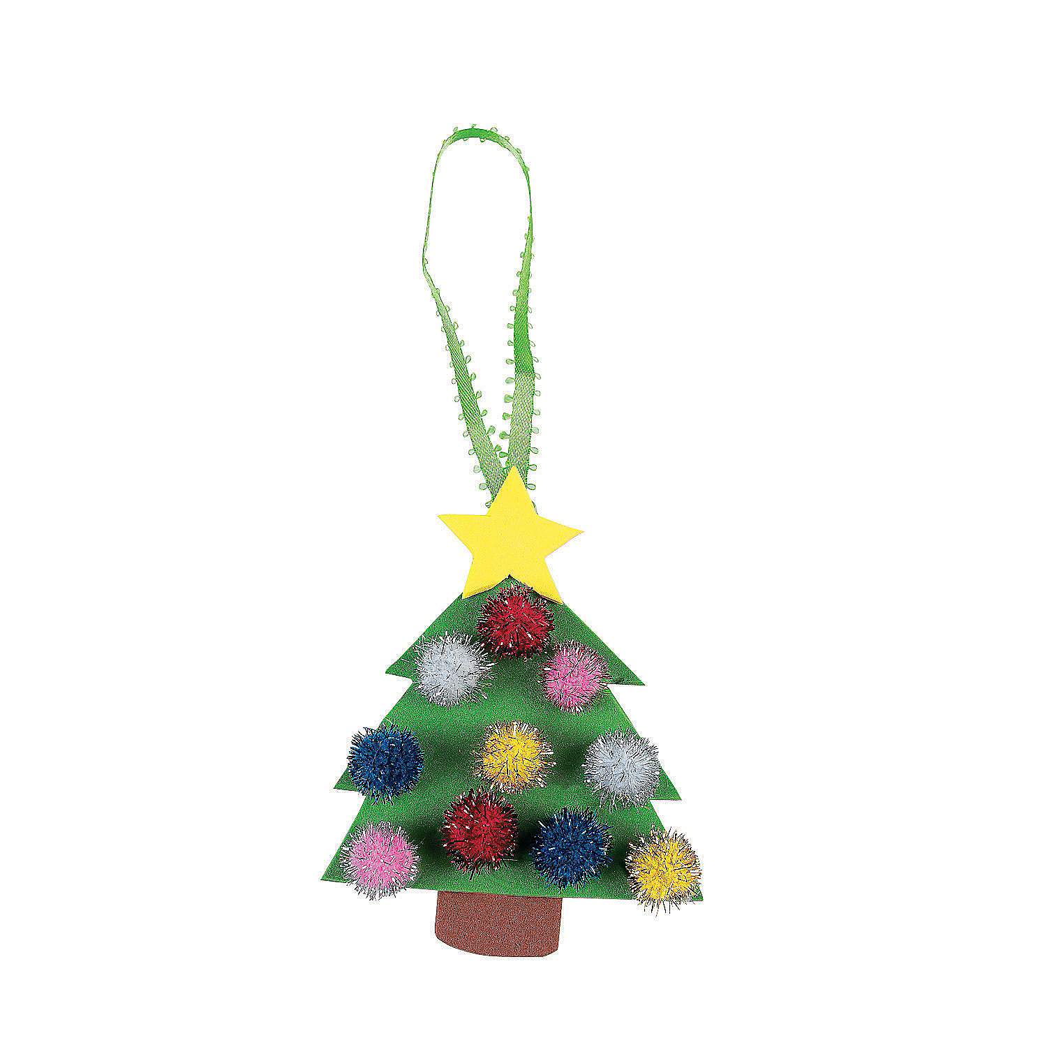 christmas tree ornament craft kit in 48 6329 christmas tree ornament ...