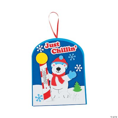 Polar Bear Thermometer Craft Kit