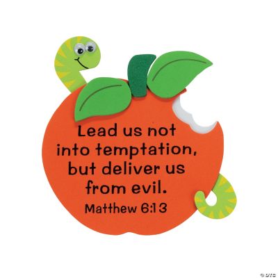 Apple With Bible Verse Magnet Craft Kit