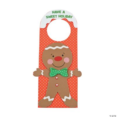 Gingerbread Door Hanger Craft Kit
