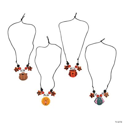 Zoo Animal Necklace Craft Kit