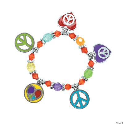 Peace & Love Charm Bracelet Craft Kit