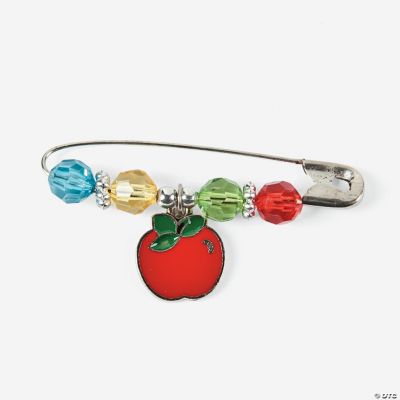 Beaded Apple Charm Pin Craft Kit