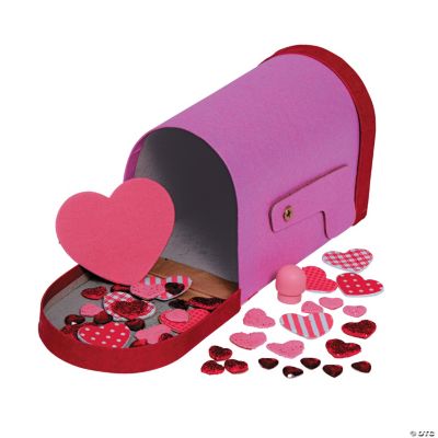 Valentine Mailbox Craft Kit Oriental Trading