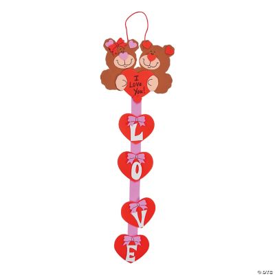 Sweetheart Bears Door Hanger Craft Kit