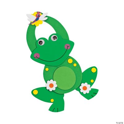 Frog-Shaped Doorknob Hanger Craft Kit