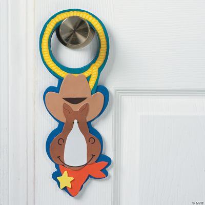 Ranch Self-Adhesive Door Hanger Craft Kit