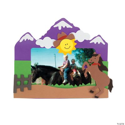 Ranch Photo Frame Magnet Craft Kit