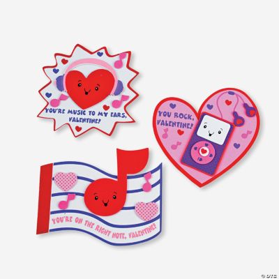 “You Rock Valentine” Magnet Craft Kit