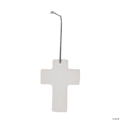 Design Your Own Ceramic Cross Ornaments