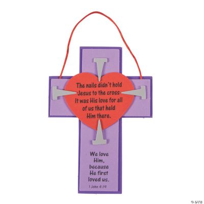 Cross With Nails Craft Kit