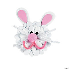Flower Bunny Magnet Craft Kit
