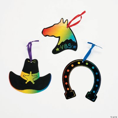 Ranch Magic Color Scratch Ornaments