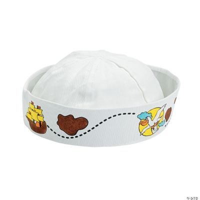Color Your Own Sailing The Seas Sailor Hat
