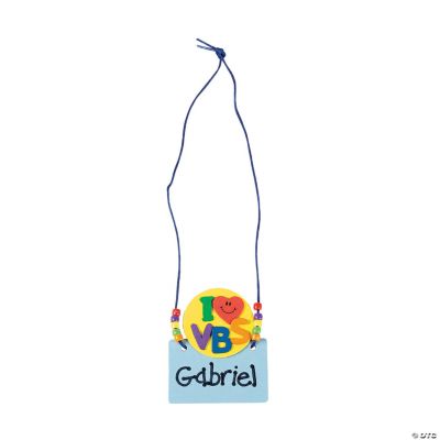 “I Love VBS” Name Tag Craft Kit