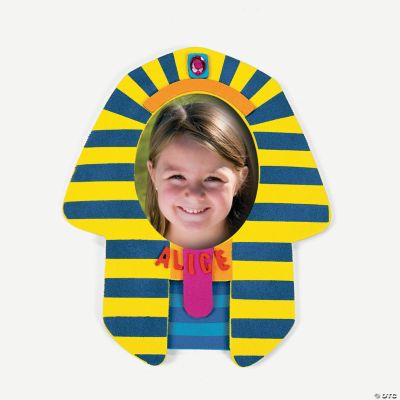 Self-Adhesive Pharaoh Photo Frame Magnet Craft Kit
