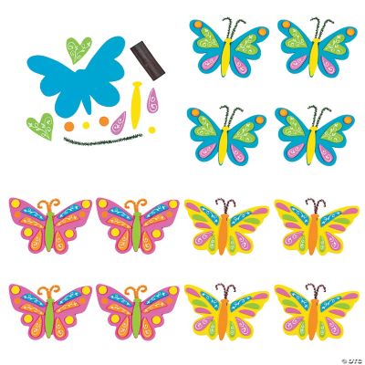 Butterfly Magnet Craft Kit