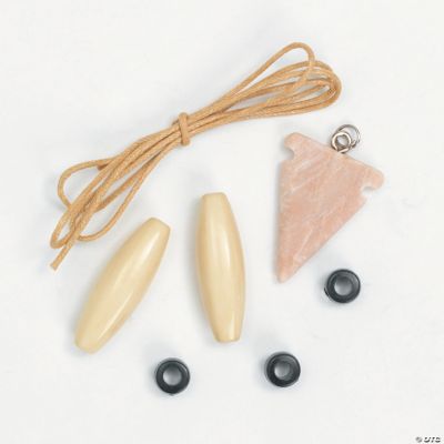 Beaded Arrowhead Necklaces Craft Kit Oriental Trading Discontinued