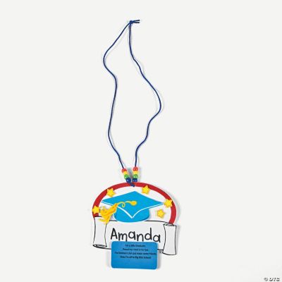 Graduation Beaded Name Tag Craft Kit