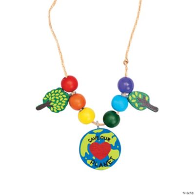 “Save Our Planet” Necklace Craft Kit
