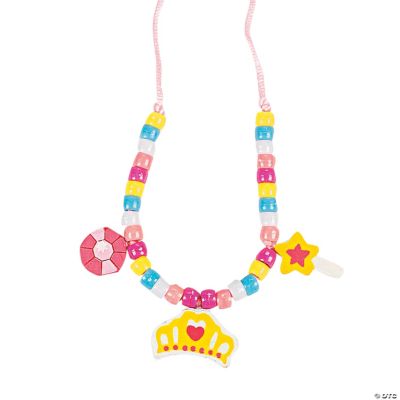 Princess Wood Necklace Craft Kit