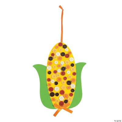 Button Indian Corn Craft Kit