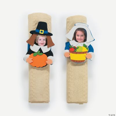 Pilgrim Photo Frame Napkin Ring Craft Kit