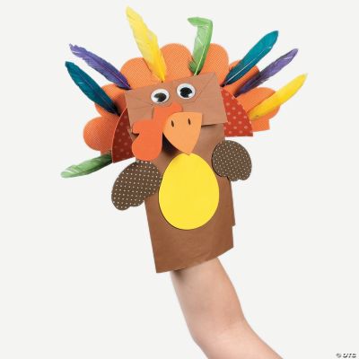 Thanksgiving Turkey Puppet Craft Kit