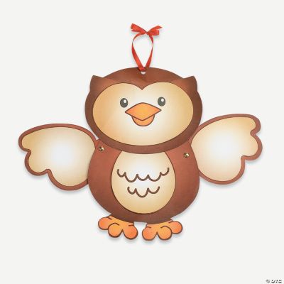 Owl With Movable Arms Craft Kit