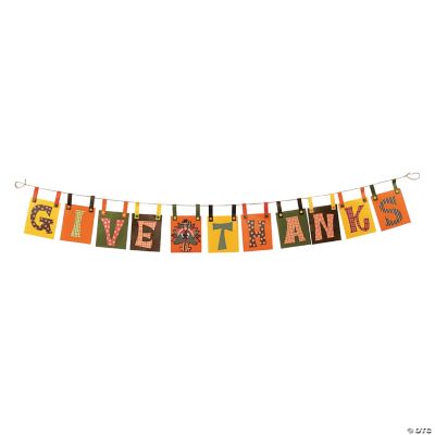 “Give Thanks” Banner Craft Kit