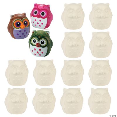 DIY Ceramic Owls