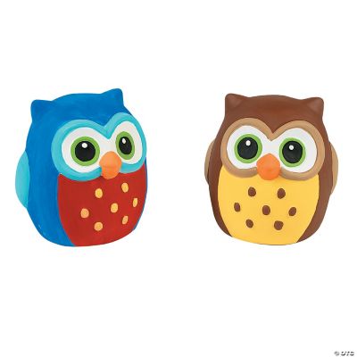 DIY Ceramic Owls Oriental Trading