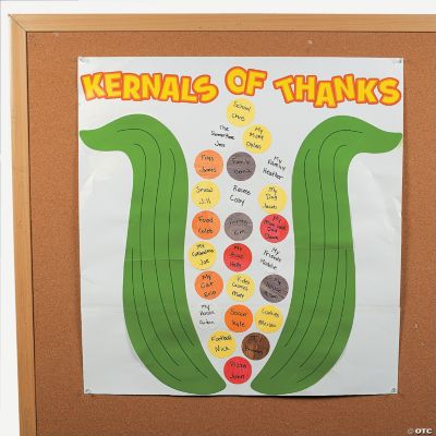 DIY “Kernels Of Thanks” Bulletin Board