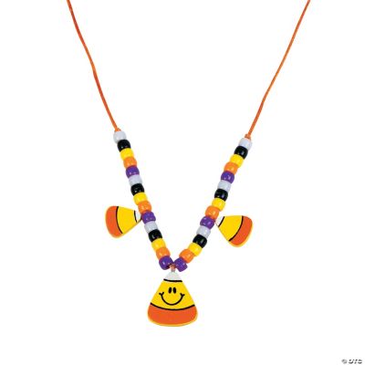 Candy Corn Necklace Craft Kit