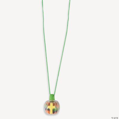 Christian Pumpkin Sand Art Necklace Kit