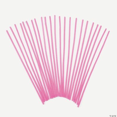 Chenille Stems - Pink