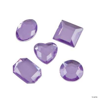 Adhesive Jewels - Purple