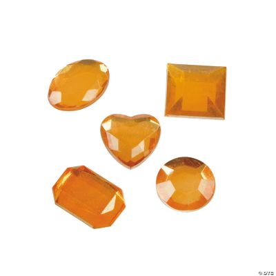 Adhesive Jewels - Orange