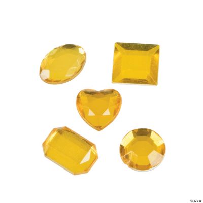 Adhesive Jewels - Yellow