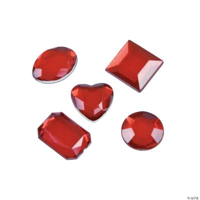 Adhesive Jewels - Red