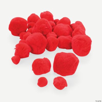 Pom-Poms - Red