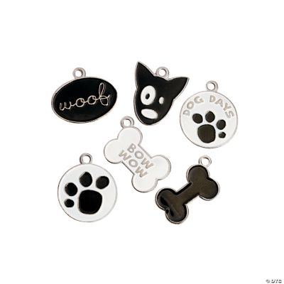 Enamel Dog Charms