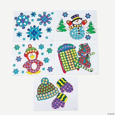 50 Winter Dot Marker Activity Sheets