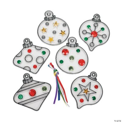 Christmas Ornament Suncatchers Oriental Trading