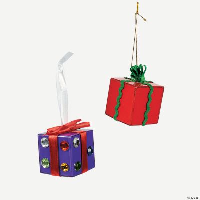 DIY Square Clear Ornaments