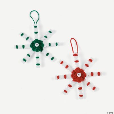 Wrapped Snowflake Craft Kit