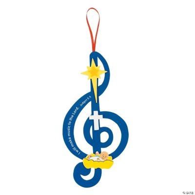 Christmas Music Inspirational Ornament Craft Kit
