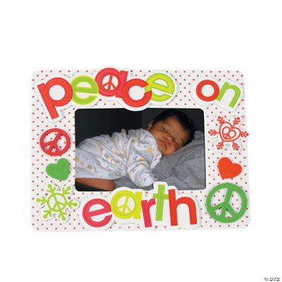“Peace On Earth” Photo Frame Magnet Craft Kit
